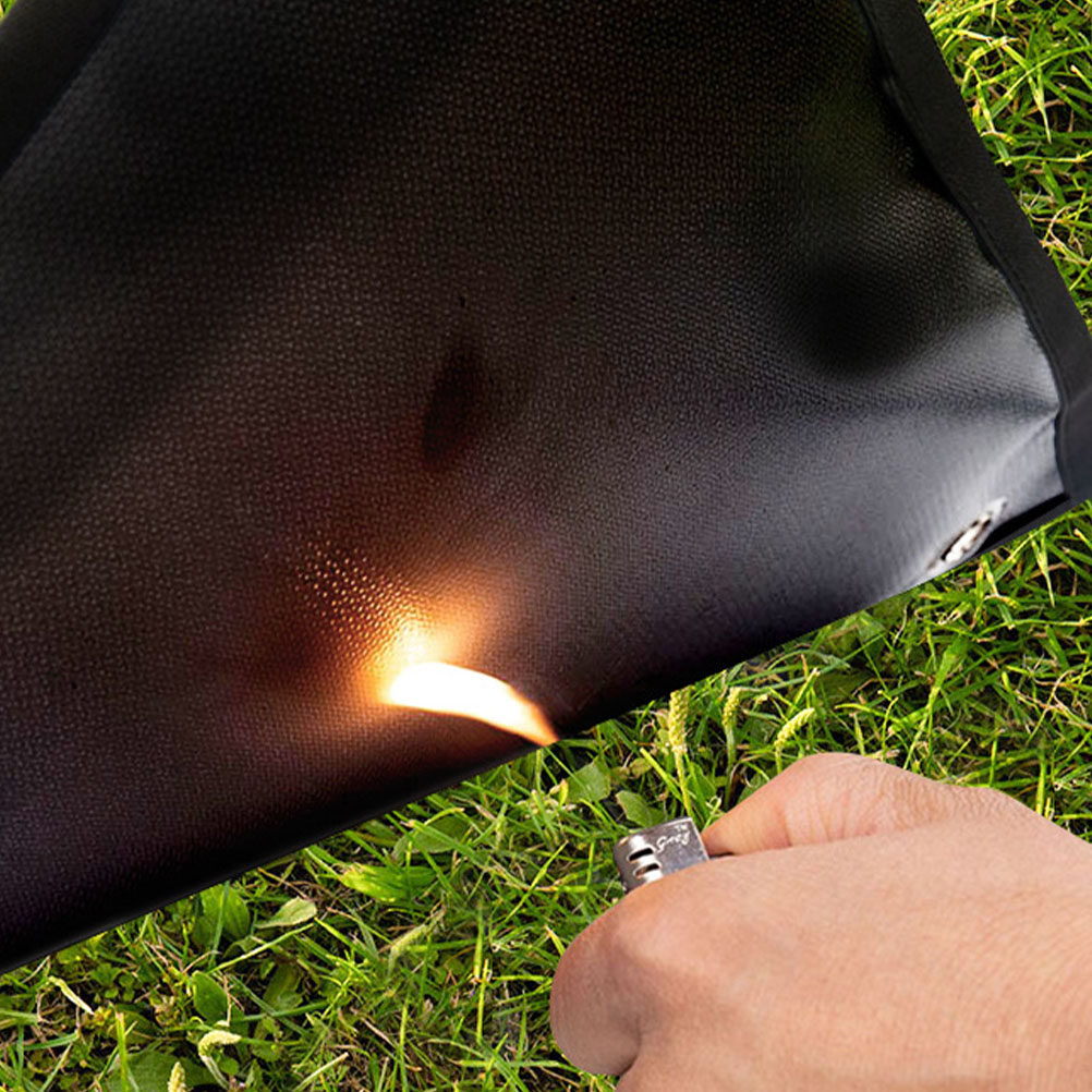 Outdoor Camping Heated Blanket - ファイバーグラス製耐火ブランケット、耐熱防火ブランケット、キッチン、キャンプ、アウトドアバーベキュー、断熱、溶接マット用