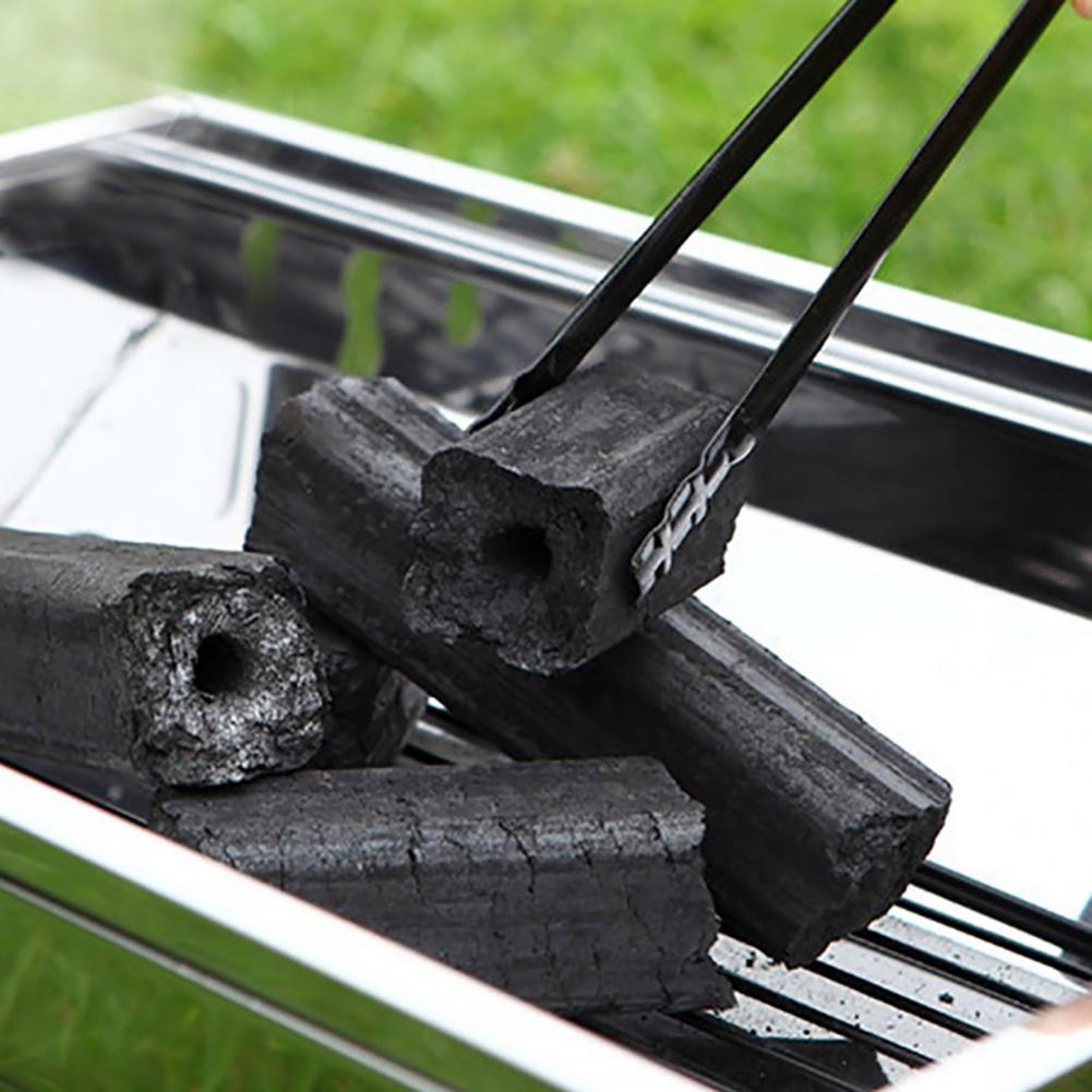 Outdoor Camping Food - 28 センチメートルバーベキュー炭トング人間工学に基づいた耐熱多目的金属ハンドルグリル食品クリップ屋外キャンプ調理ツール