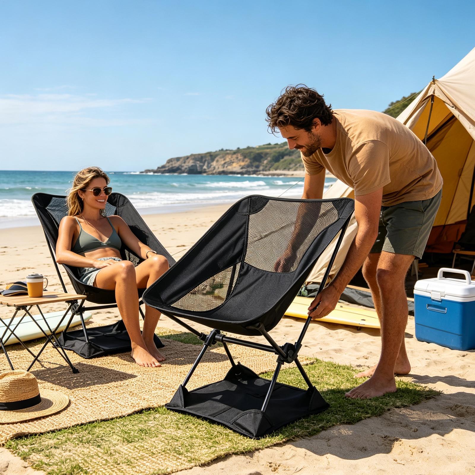 Outdoor Camping Sink - オックスフォード布製耐水キャンプチェア用グランドシート 軽量耐崩パッド アウトドアピクニック釣りキャンプバックパッキング用