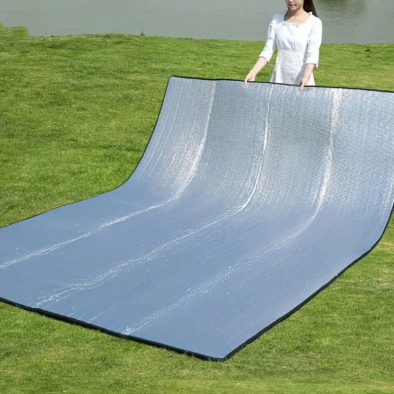 Outdoor Camping Heated Blanket - キャンプマットフォームホイルブランケットアルミ断熱フォームホイルマットスリーピングパッド熱屋外テントフットプリント熱を反射