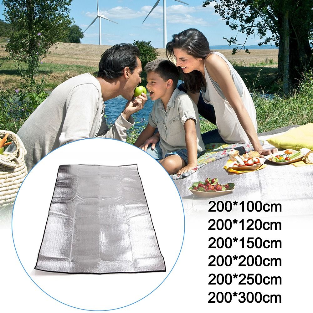 Outdoor Camping Heated Blanket - アルミニウム断熱フォームフォイルマット、スリーピングパッド、断熱屋外テント、小麦への侵入
