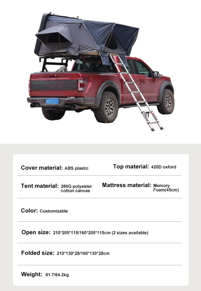 屋外キャンプ用SUVオフロード車クイックセットアップルーフト - Outdoor Camping Car Tent のレビューと価格