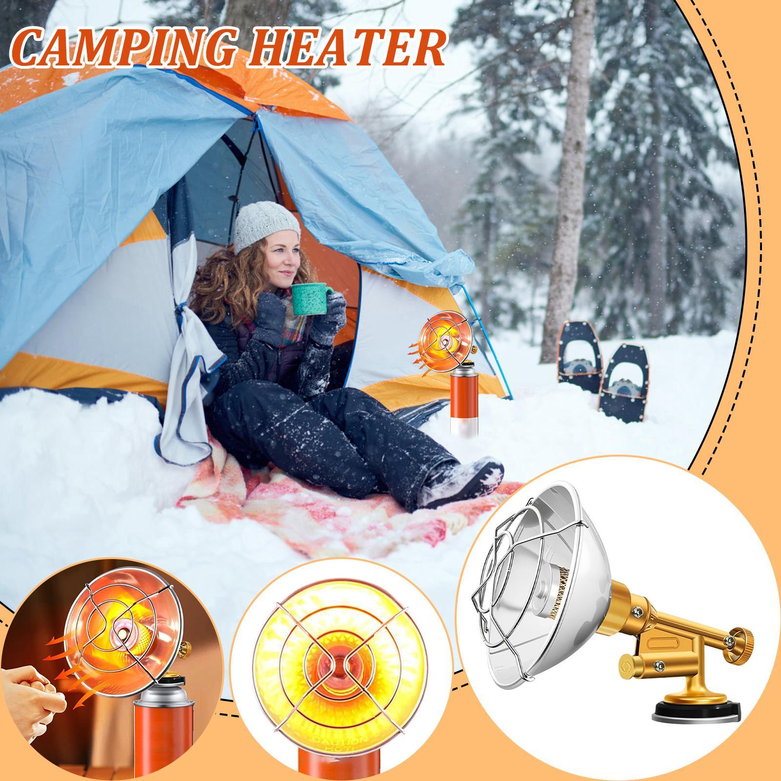ポータブル屋外キャンプヒーター ステンレススチールタンク ト - Outdoor Camping Gas Heater のレビューと価格