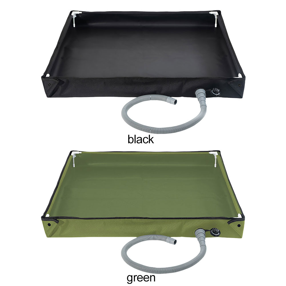 ポータブルキャンプシャワーベース（排水ホース付き）キャンプシ - Outdoor Camping Bathroom のレビューと価格