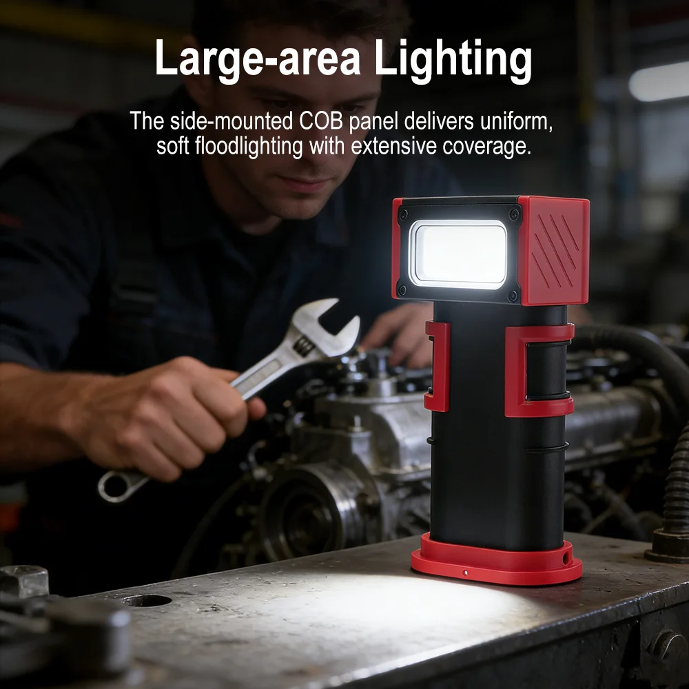 BORUiT COB LED ワークライト 1000LM T - Outdoor Camping Glamping のレビューと価格