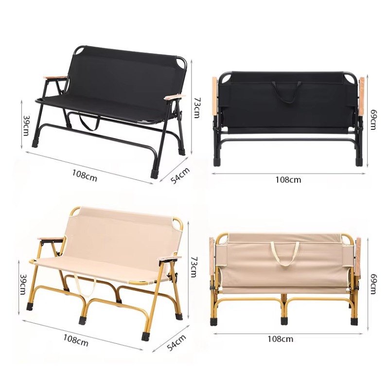 アウトドアキャンプ用ポータブル折りたたみオックスフォードチェ - Folding Chair のレビューと価格