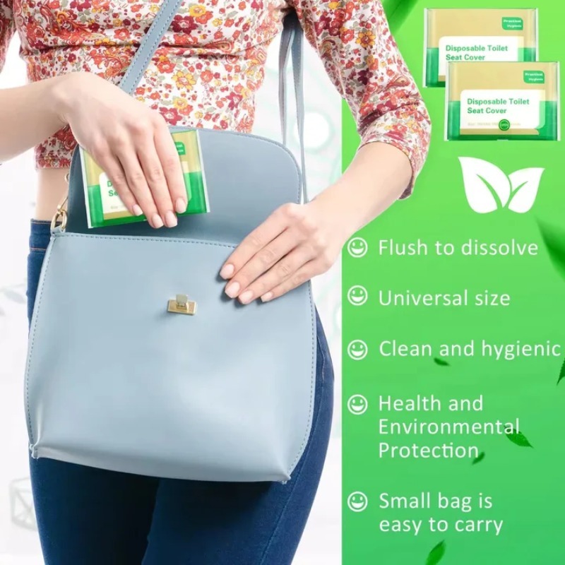 10-120 個使い捨て便座カバーポータブル旅行キャンプホテ - Outdoor Camping Bathroom のレビューと価格