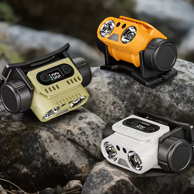 ワソン新登場人気ブランド調整可能カラフル充電式LEDヘッドラ - Outdoor Camping Brand のレビューと価格