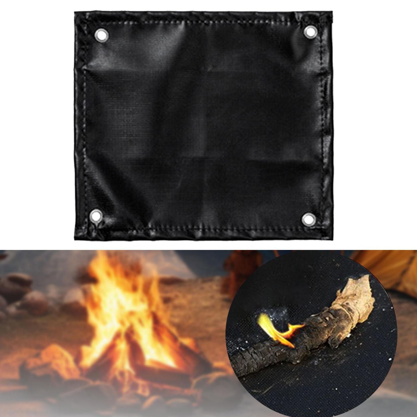 屋外耐火マット耐熱キャンプファイヤーブランケットバーベキュー - Outdoor Camping Heated Blanket のレビューと価格