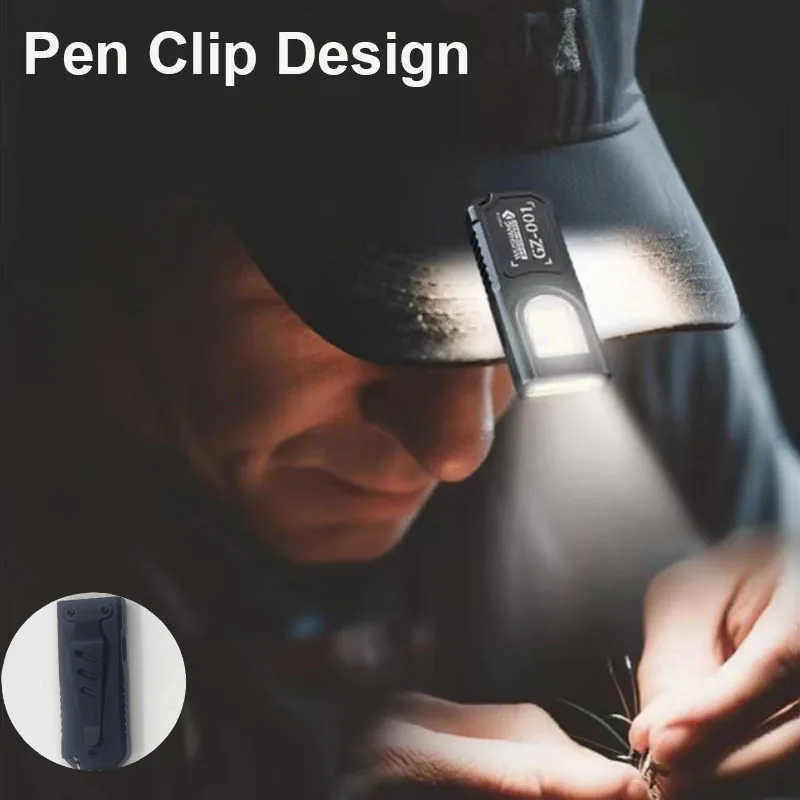 強力なミニCOB LEDキーホルダー懐中電灯、USB C充電 - Outdoor Camping Glamping のレビューと価格