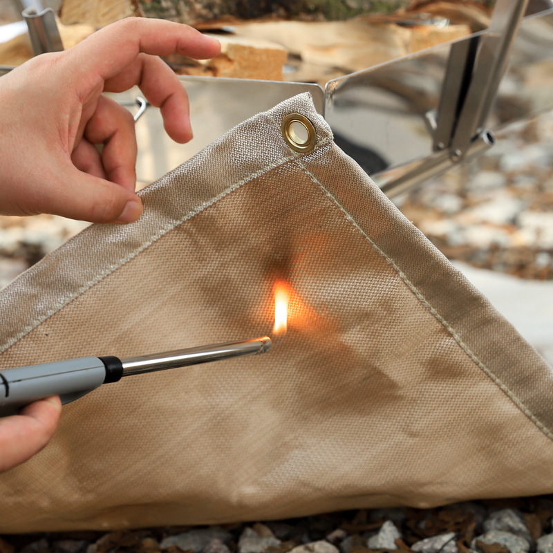 屋外防火毛布キャンプ耐火マット耐熱ピクニックパッドグラスファ - Outdoor Camping Heated Blanket のレビューと価格