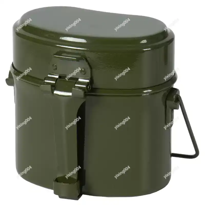 アウトドアキャンプ用分割弁当箱 耐熱アルミ製食品容器 - Outdoor Camping Food のレビューと価格