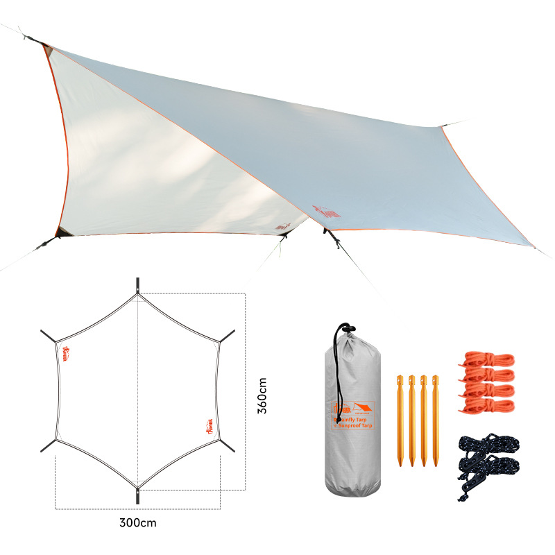 日よけキャノピーテント、日除けシェルター、キャンプやアウトド - Waterproof Tarp Shelter のレビューと価格
