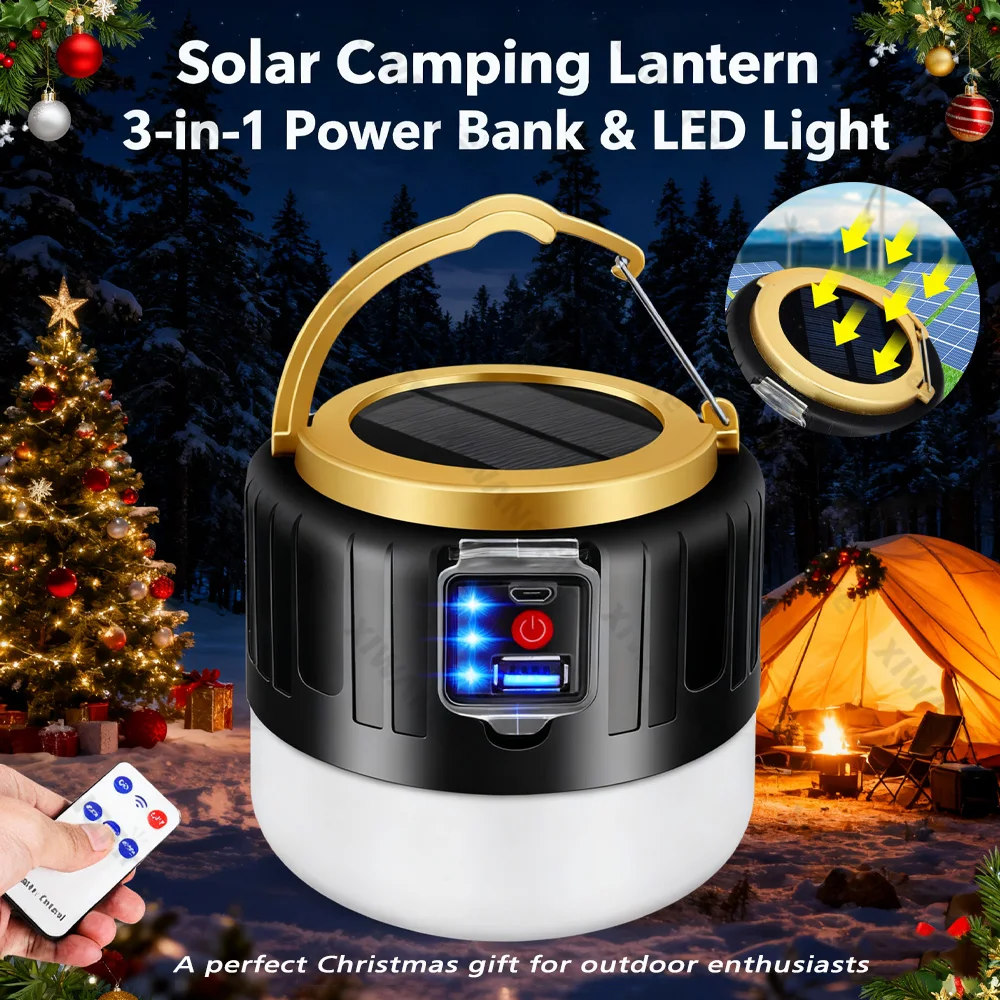 オールインワン ソーラーキャンプランタン（モバイルバッテリー - Outdoor Camping Light Ideas のレビューと価格