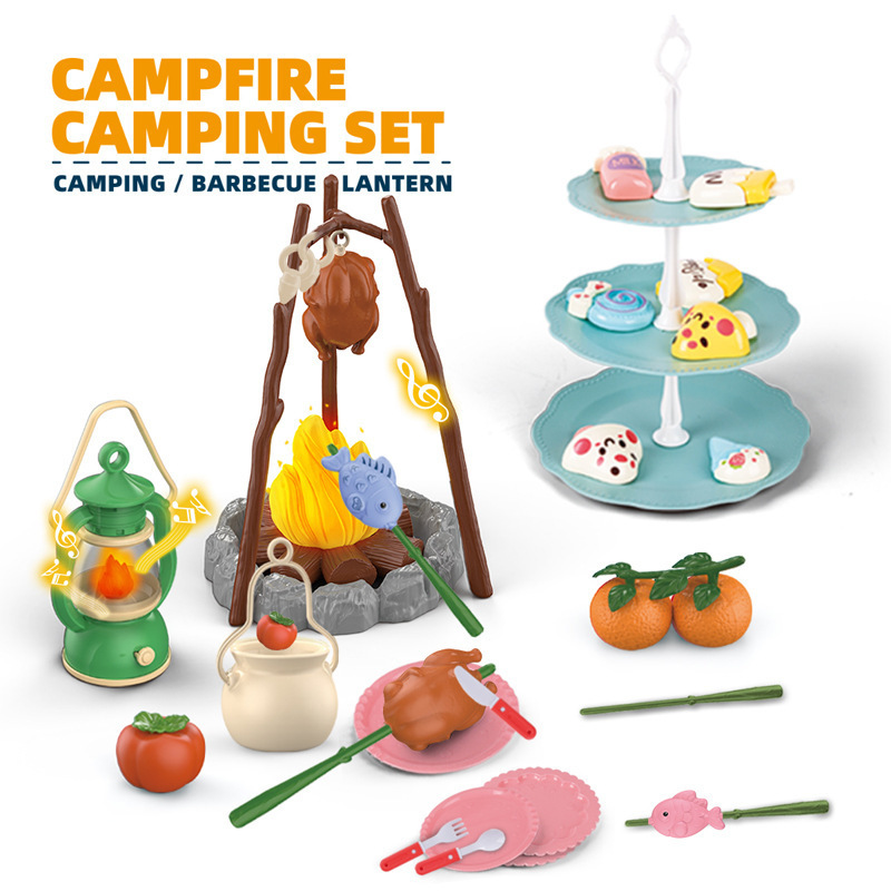 子供用キャンプテントセット ベビープレイグラウンド ミニチュ - Outdoor Camping Food のレビューと価格
