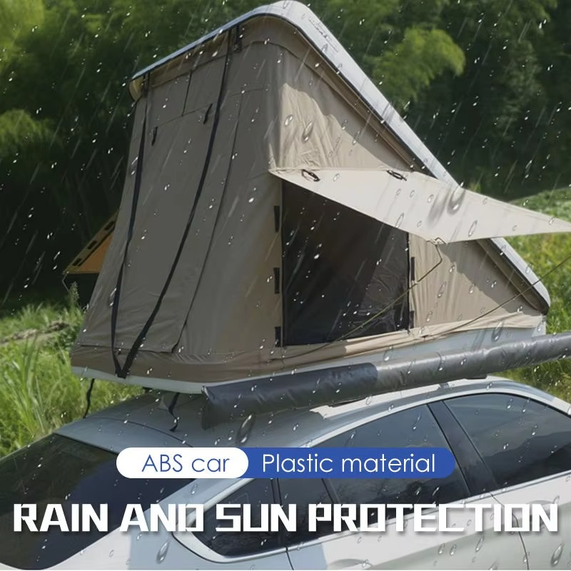 屋外折りたたみ式斜めカールーフキャンピングテント ダブルグラ - Outdoor Camping Car Tent のレビューと価格