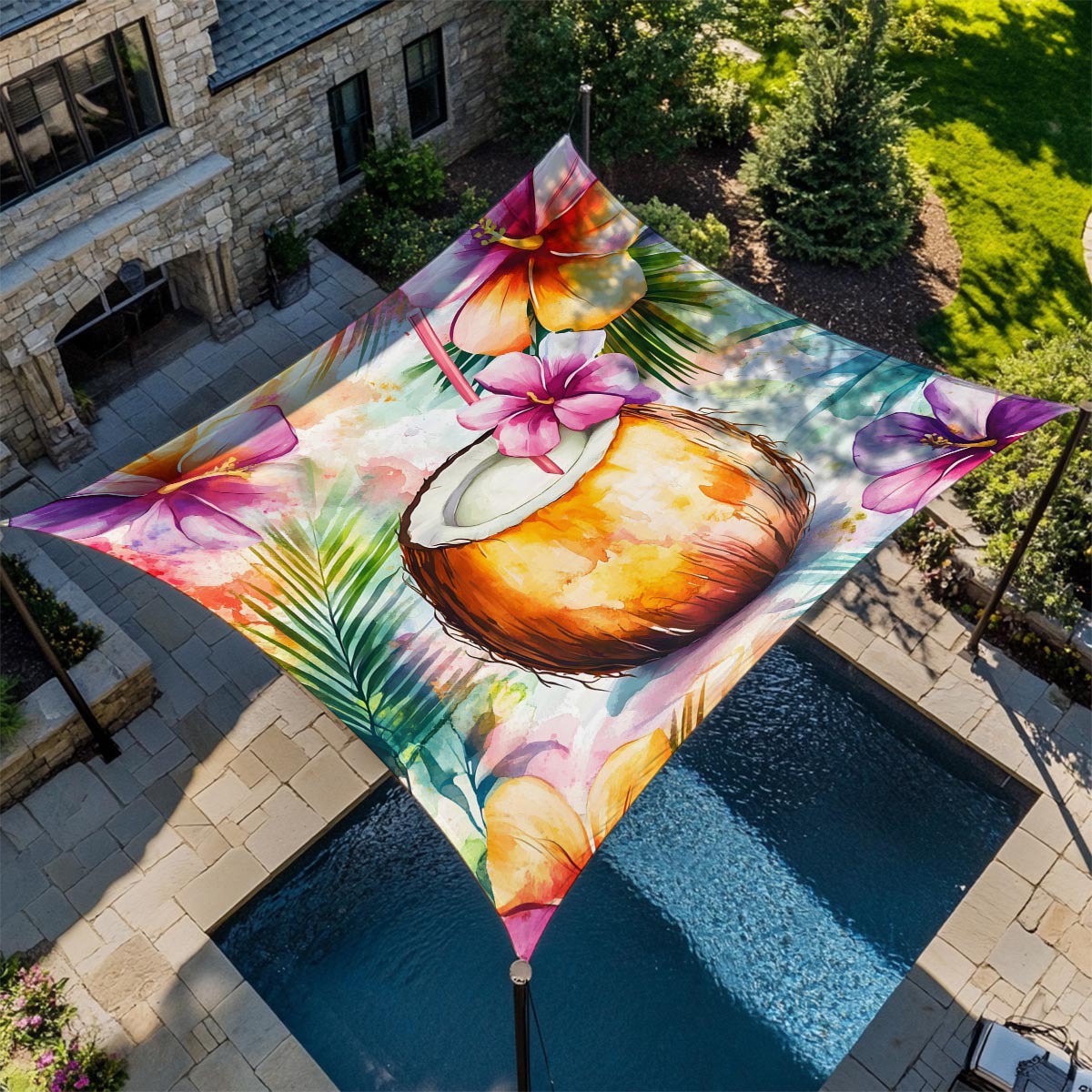 防水キャンプタープサンシェルターレインフライテント用ルーフト - Waterproof Tarp Shelter のレビューと価格