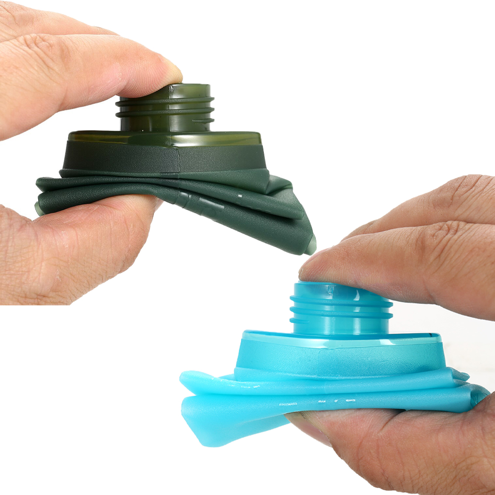 250ml 500ml 折りたたみ式ウォーターバッグ ソフト - Collapsible Water Bottle のレビューと価格