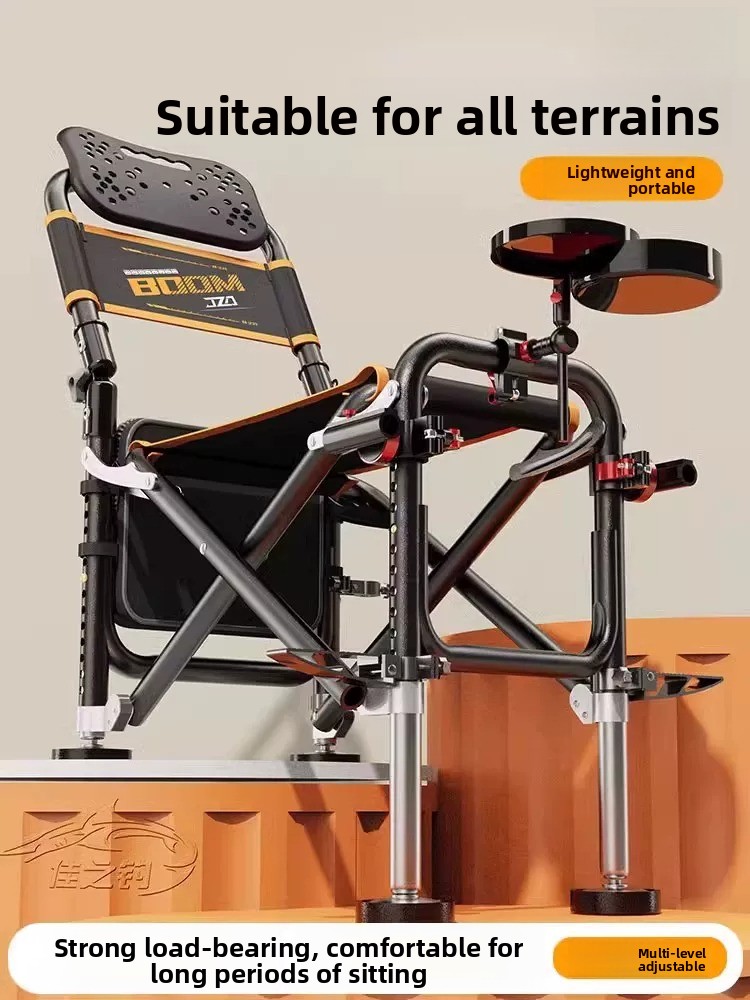 新型多機能ナイトフィッシングチェア、ポータブル折りたたみ式フ - Folding Chair のレビューと価格