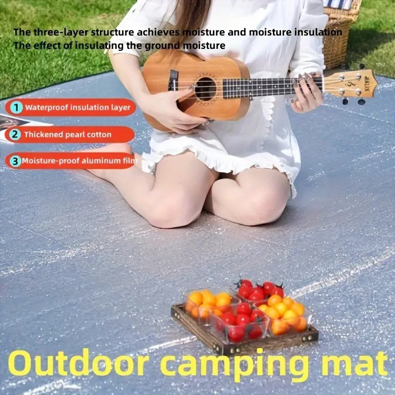 キャンプマットフォームホイルブランケットアルミ断熱フォームホ - Outdoor Camping Heated Blanket のレビューと価格