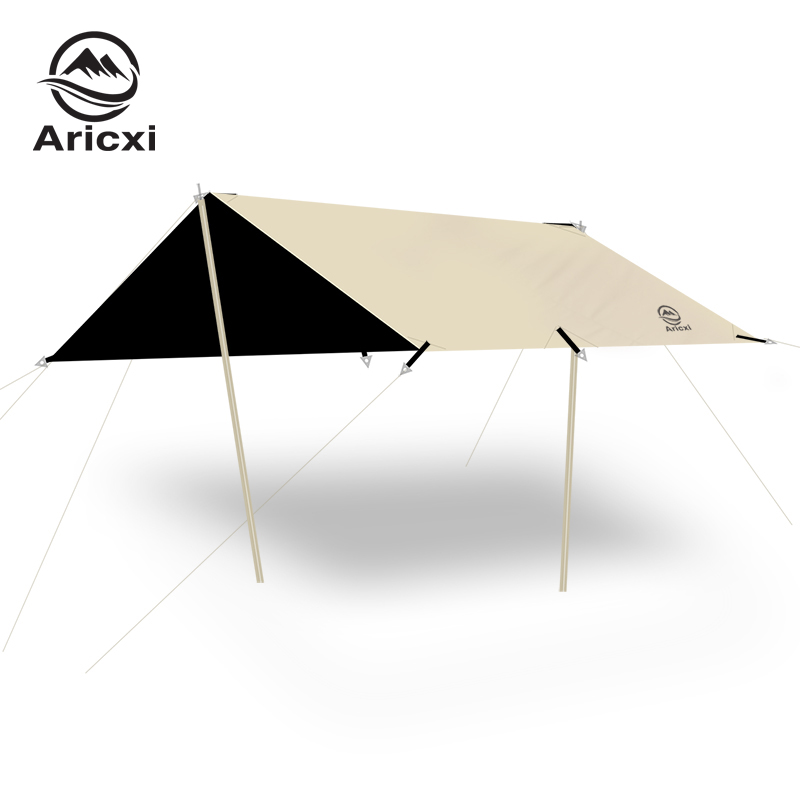 Aricxi-屋外キャンプ用の黒の防水日よけ,日よけ,日よけ - Waterproof Tarp Shelter のレビューと価格