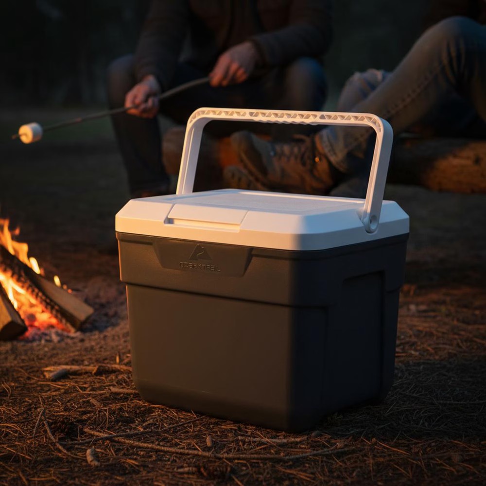 断熱ハードサイドクーラーボックス（ホイール付き）10クォート - Outdoor Camping Food のレビューと価格