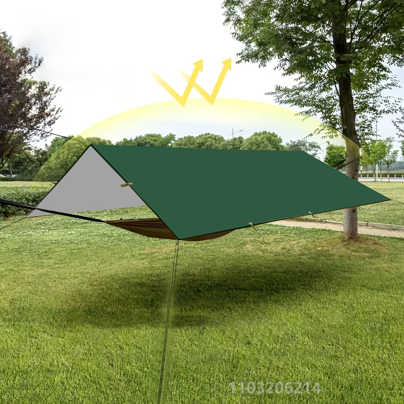 19 ハングポイント テント タープ サバイバル サンシェル - Waterproof Tarp Shelter のレビューと価格