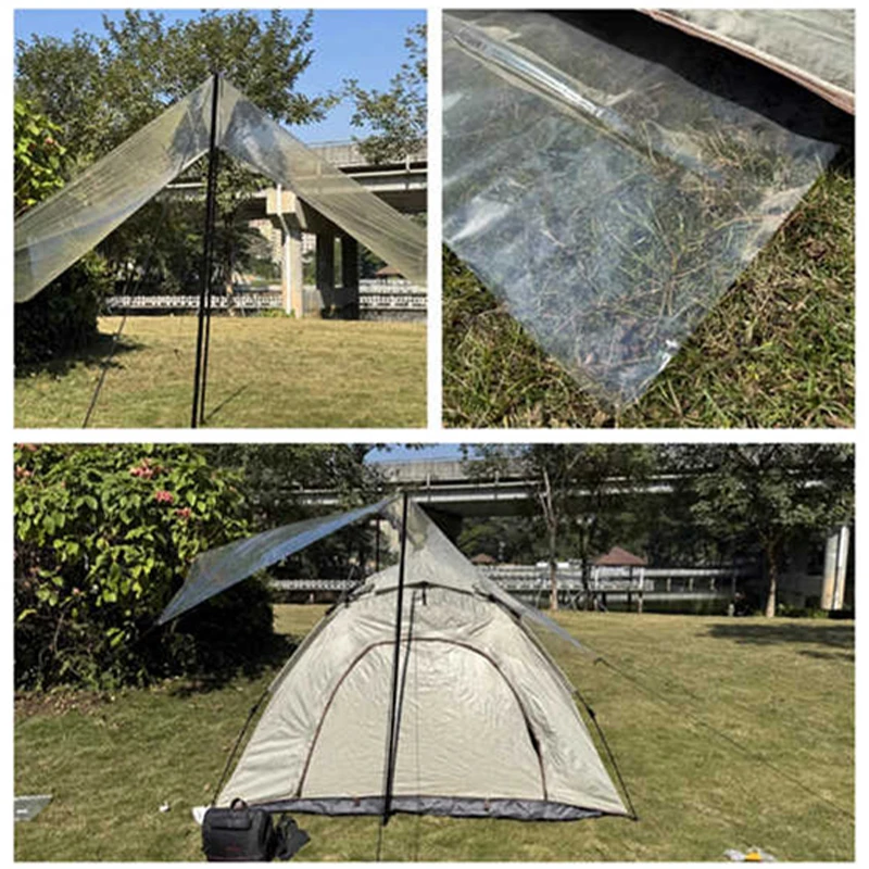 キャンプ ハイキング バックパッキング アウトドアギア 超軽 - Waterproof Tarp Shelter のレビューと価格
