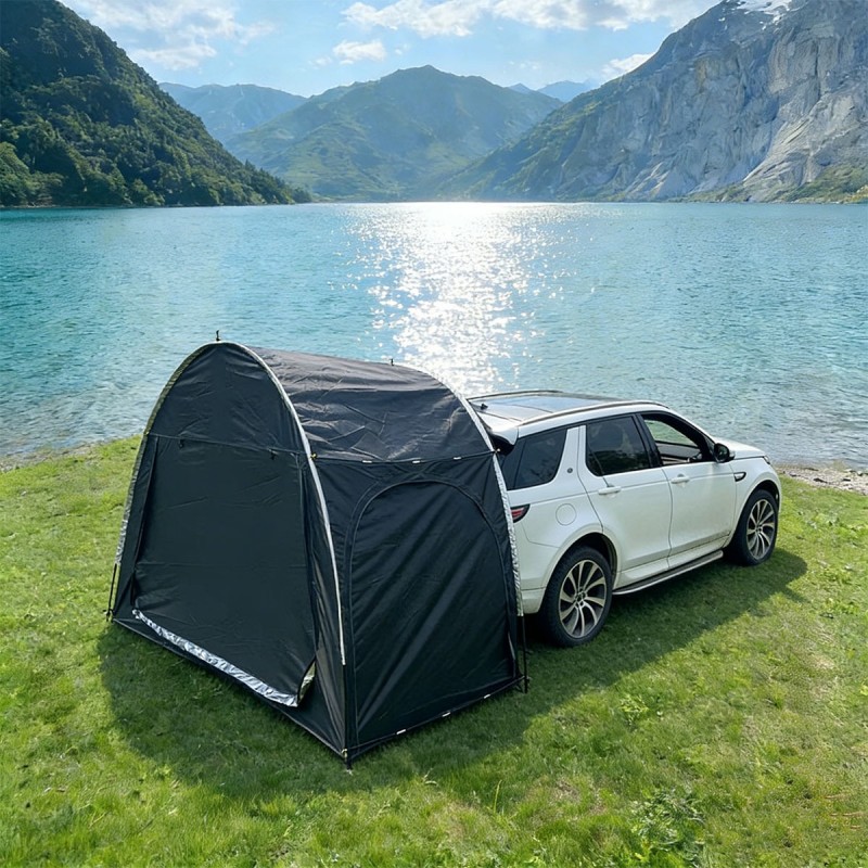 車用屋外リアテントキャンプピクニックカーリアテントキャノピー - Outdoor Camping Car Tent のレビューと価格
