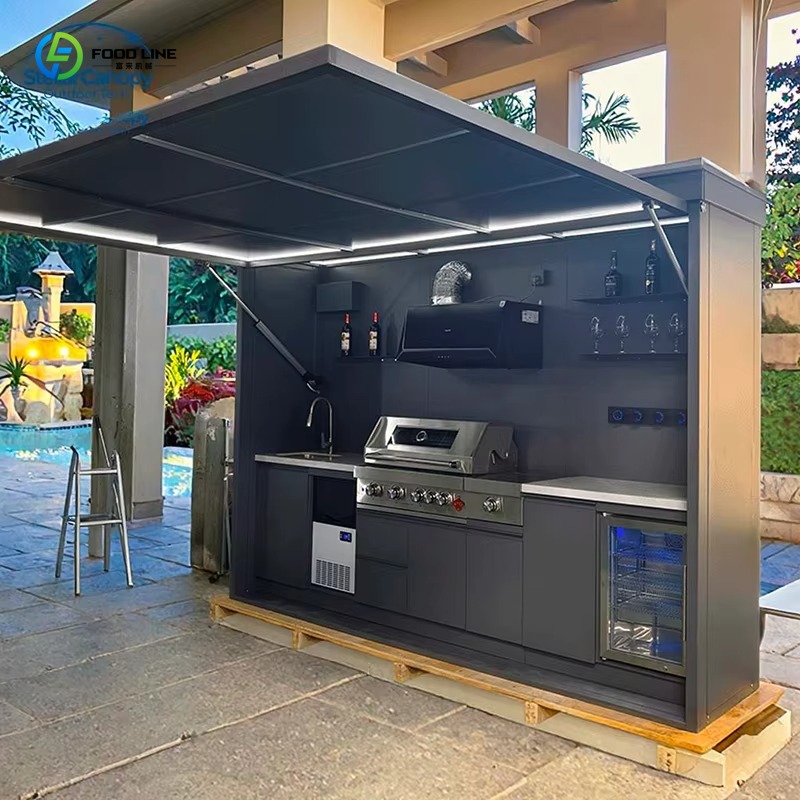 カスタマイズ可能なキャンプ用屋外キッチンセット、多機能BBQ - Outdoor Camping Sink のレビューと価格