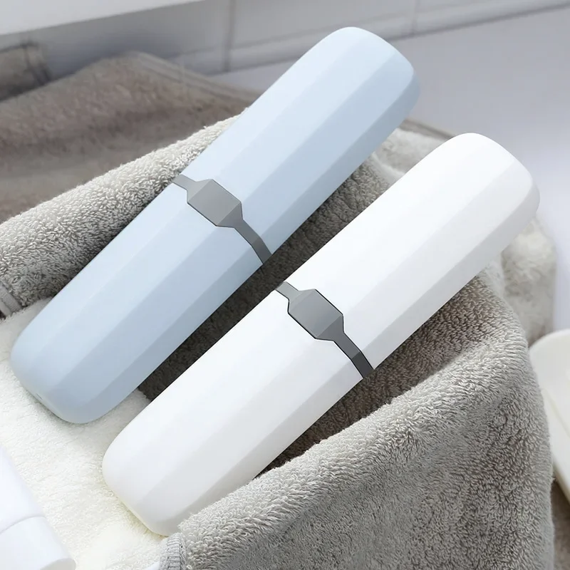 ポータブル歯ブラシと歯磨き粉ホルダー,旅行収納ボックス,ケー - Outdoor Camping Bathroom のレビューと価格