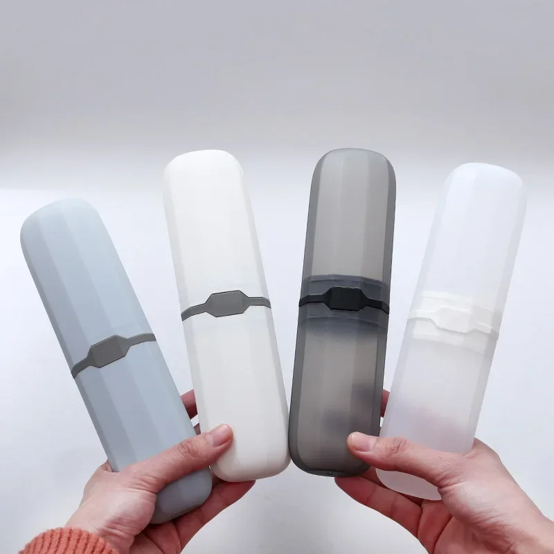 ポータブル歯ブラシと歯磨き粉ホルダー,旅行収納ボックス,ケー - Outdoor Camping Bathroom のレビューと価格