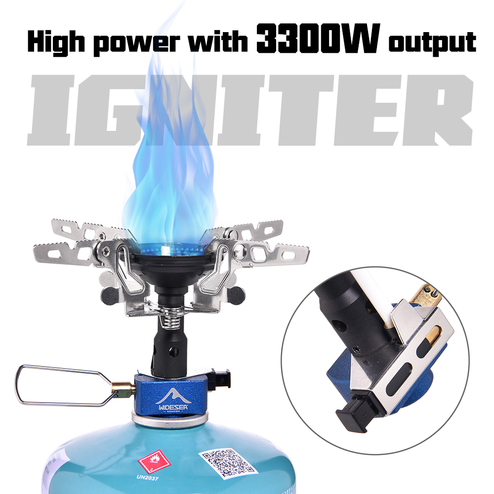 屋外キャンプ用ガスバーナー アウトドアストーブ 3300W  - Outdoor Camping Heater For Tent のレビューと価格