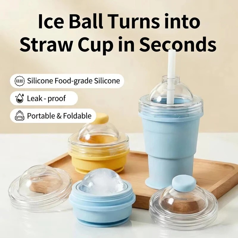 食品グレードシリコン製折りたたみ式アイスホッケーカップ、2- - Outdoor Camping Food のレビューと価格